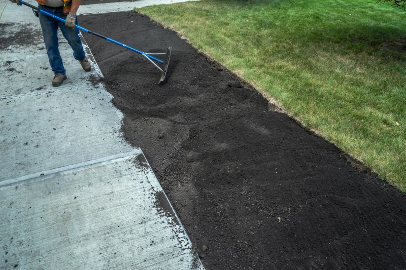 Even out uneven or low areas in your lawn or garden